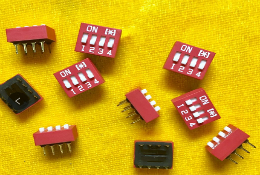 DIP Switch Slide Type Red 2.54mm Pitch 2 Row DIP Toggle switches 1P2P3P4P5P6P7P8P10P