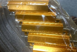 RX24-50W20R 5%J,50W 20Ω High-powered gold aluminum case resistors 