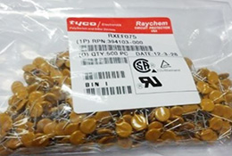 RXEF075  60V/72V 0.75A PPTC Radial Fuse