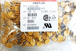 RXEF135  60V/72V 1.35A PPTC Radial Fuse